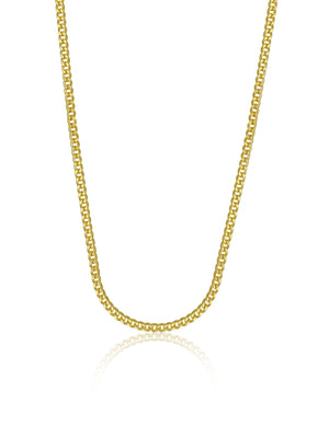 Curb Necklace - Gold