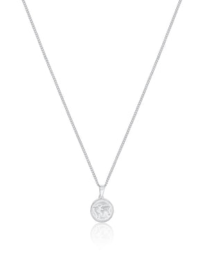 Globe Necklace - Silver