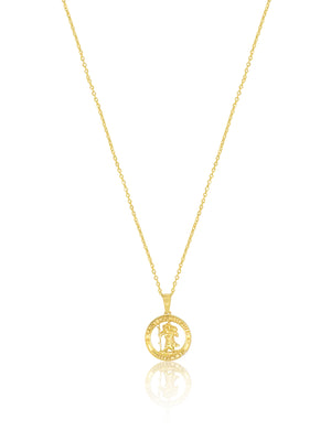 Protect Us Necklace - Gold