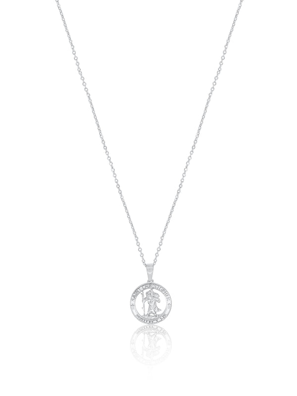 Protect Us Necklace - Silver