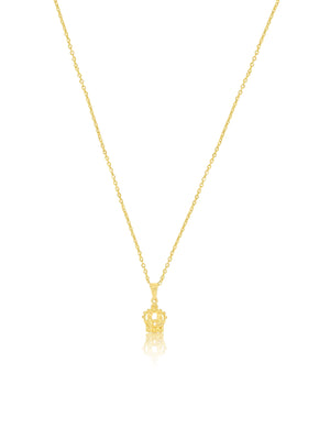 Crown Necklace - Gold