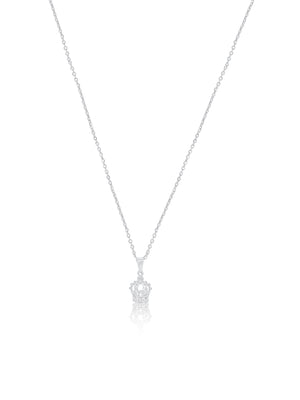 Crown Necklace - Silver