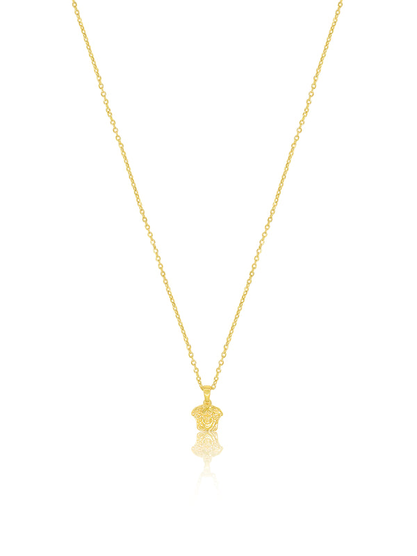 Mini Medusa Necklace - Gold