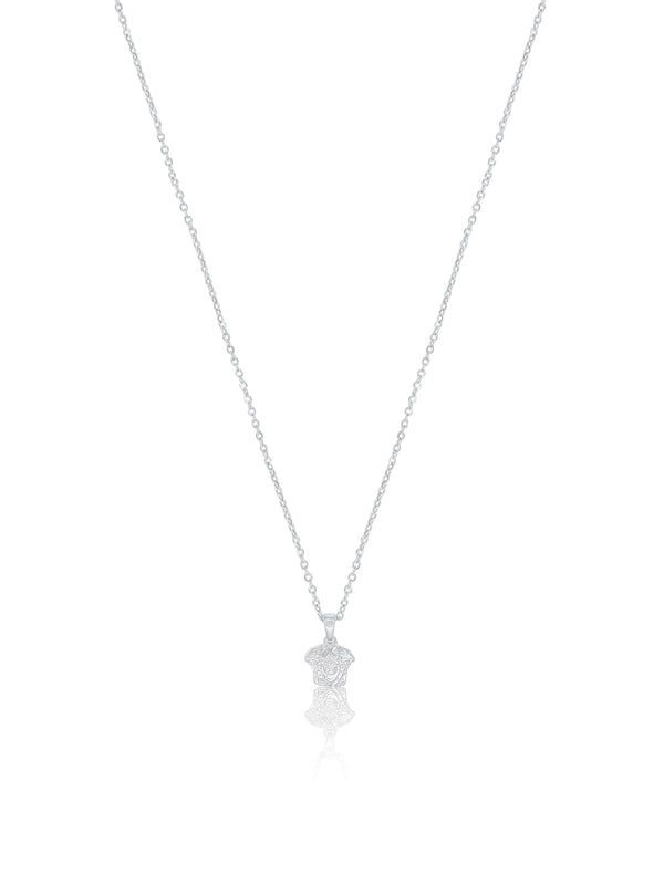 Mini Medusa Necklace - Silver