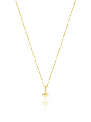 North Star Necklace - Gold