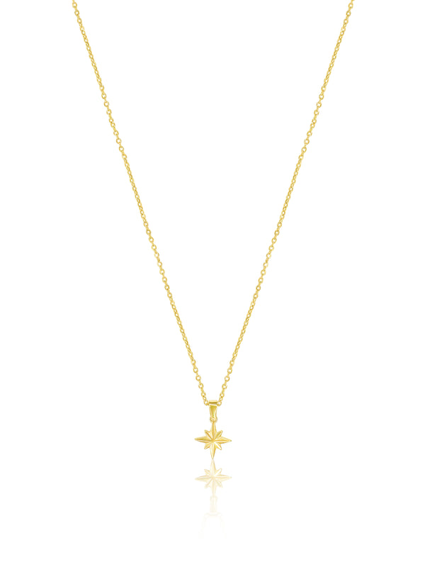 North Star Necklace - Gold