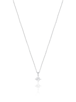 North Star Necklace - Silver