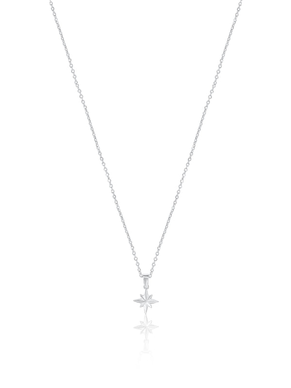 North Star Necklace - Silver