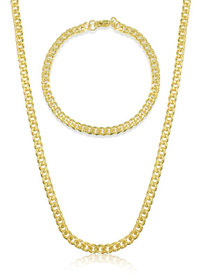 Curb Necklace - Gold