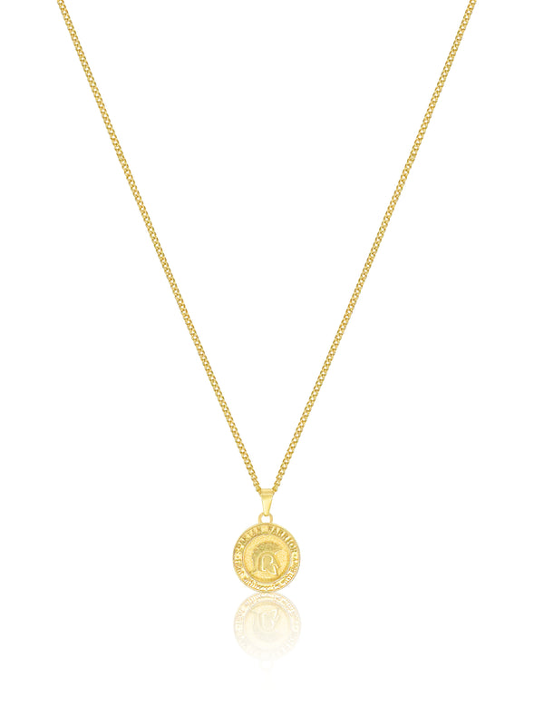 Spartan Crest Necklace - Gold