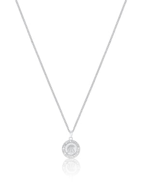 Spartan Crest Necklace - Silver