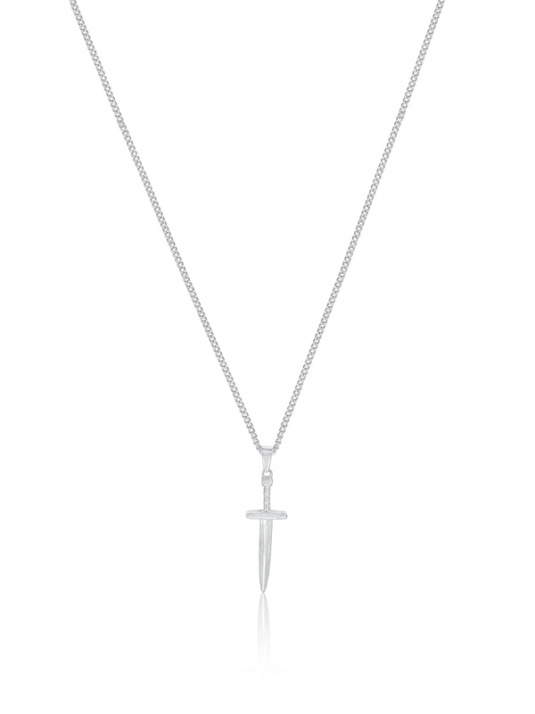 Sword Necklace - Silver
