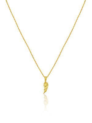 Wing Necklace - Gold