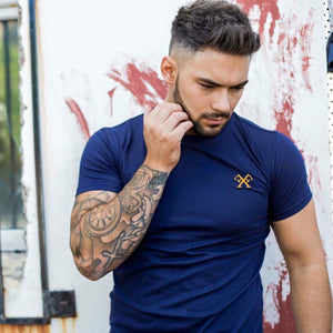 Premium Signature T-Shirt - Navy