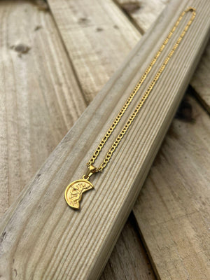 Saint Christopher Necklace - Gold