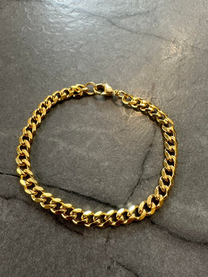 Curb Bracelet - Gold