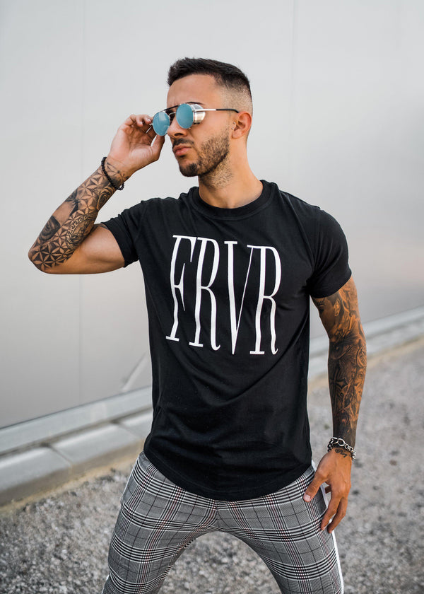 FRVR T-Shirt - Black-Tees-Forever Faithless