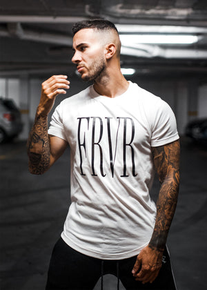 FRVR T-Shirt - White-Tees-Forever Faithless