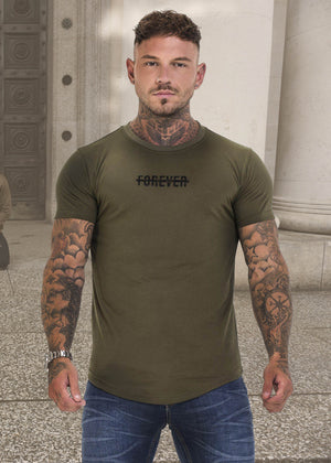 Forever Strike T-Shirt - Olive-Tees-Forever Faithless