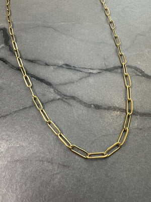 Link Necklace - Gold