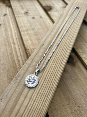 Medusa Necklace - Silver