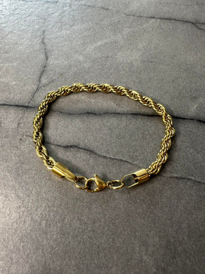 Rope Bracelet - Gold