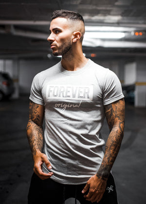 Statement T-Shirt - Grey-Tees-Forever Faithless